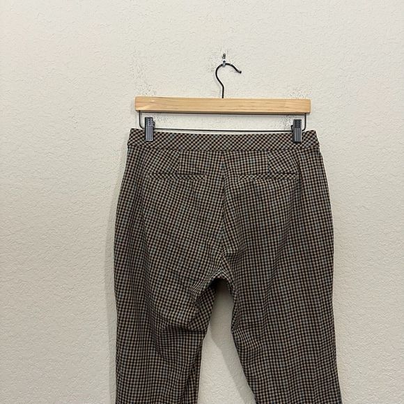 J. JILL Premium Bi-Stretch Gingham Plaid Trouser Dress Pants Multicolor - Picture 6 of 11